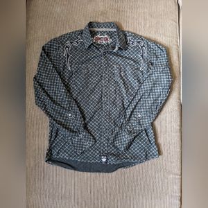 Y2K Rock 47 Snap Button Shirt